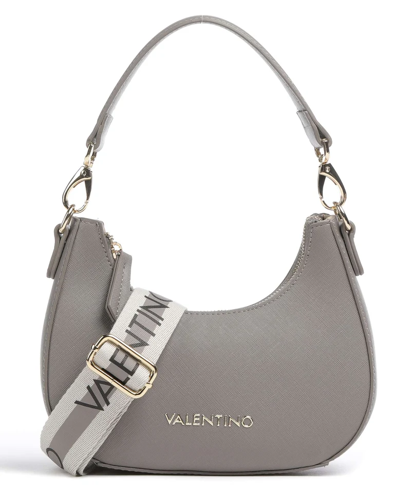Valentino Bags Zero Re Axelremsväska grigio