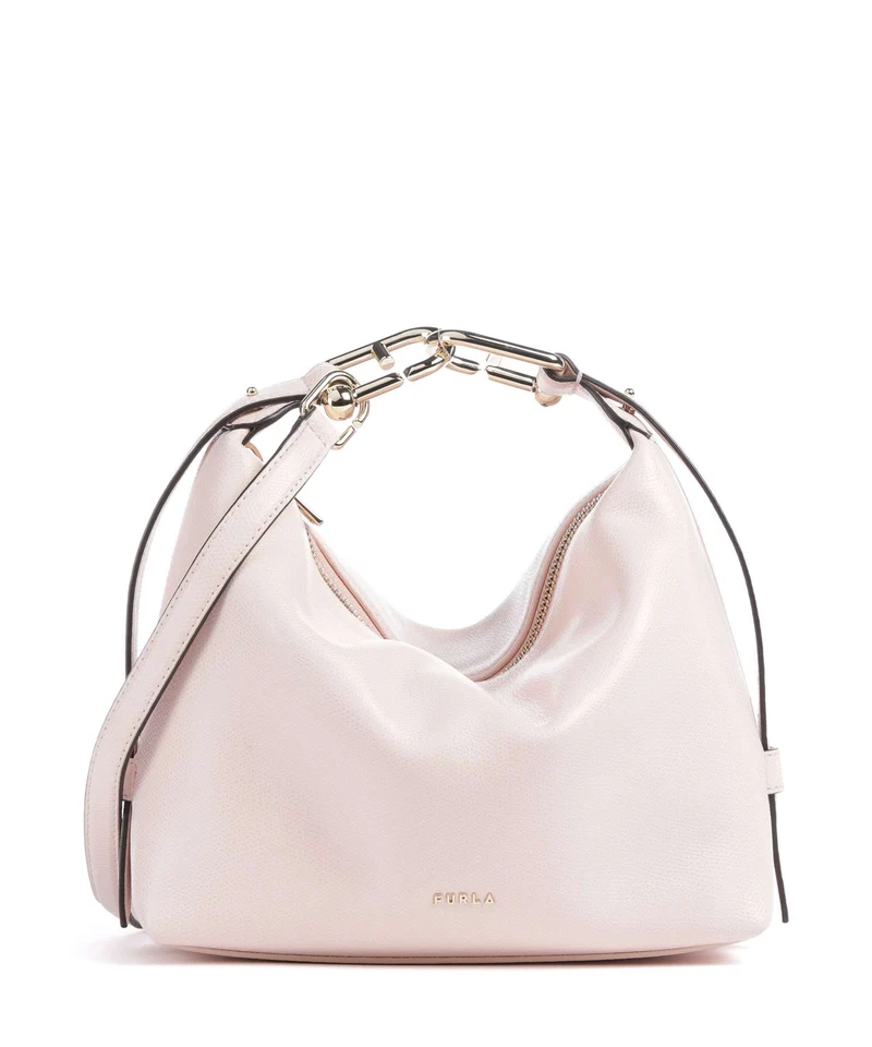 Furla Tonie Mini Axelremsväska dusty pink