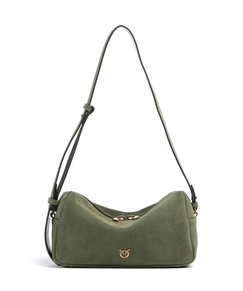 Pinko Axelremsväska oliva capulet/antique gold