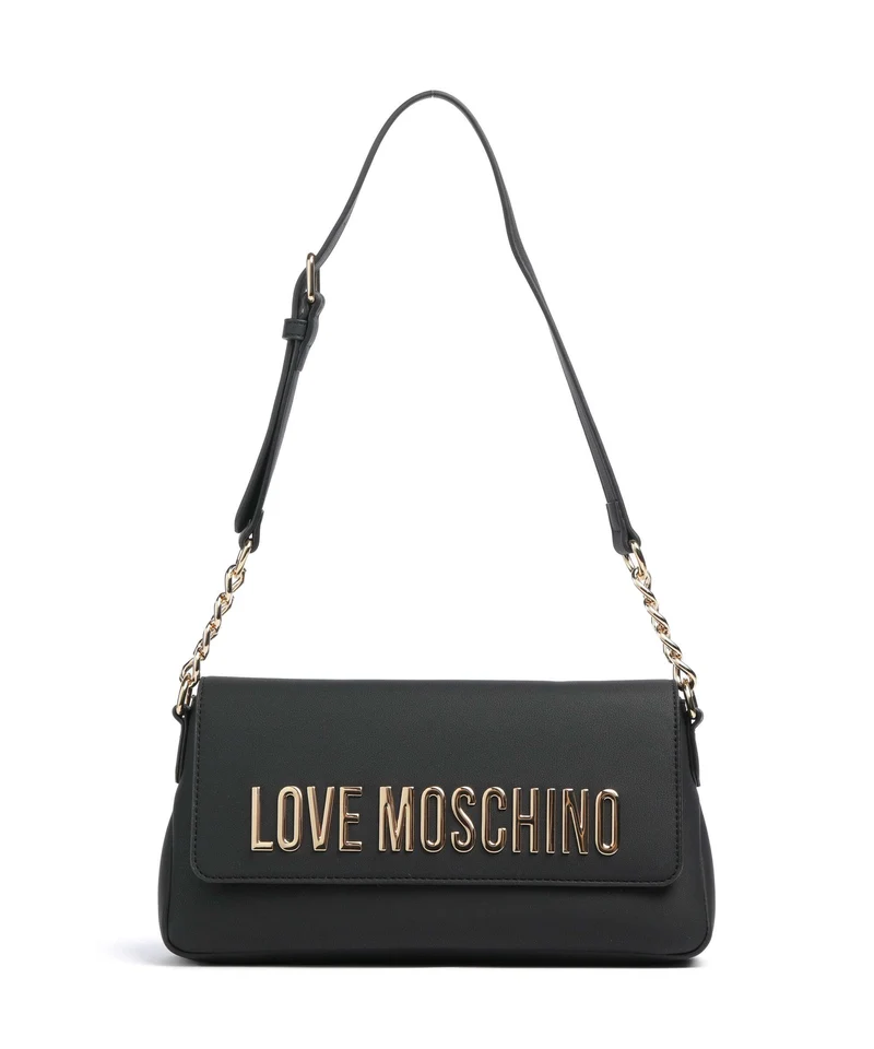 Love Moschino Bold Love Axelremsväska black