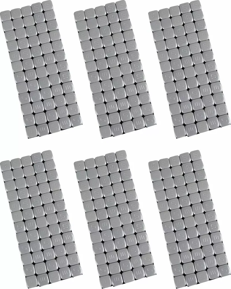 K&L SUPPLY STEEL STICK-ON 5G SIL 32-3494