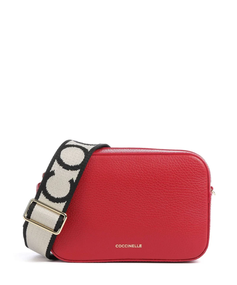 Coccinelle Tebe Crossover väska scarlet