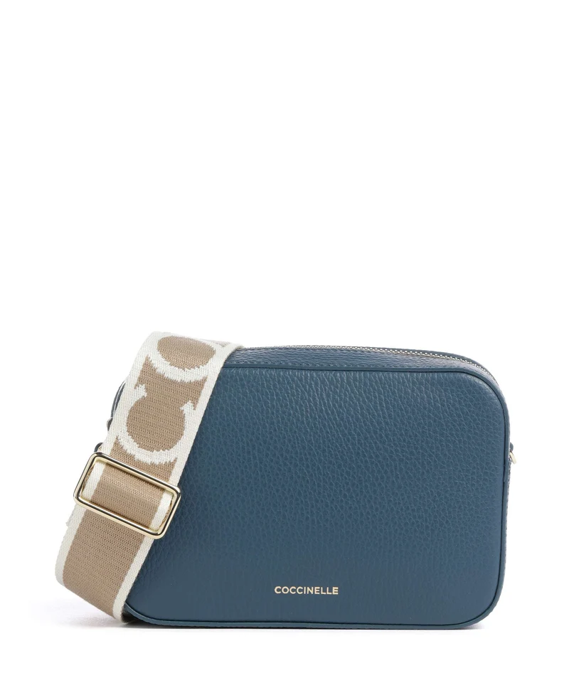 Coccinelle Tebe Crossover väska deep blue