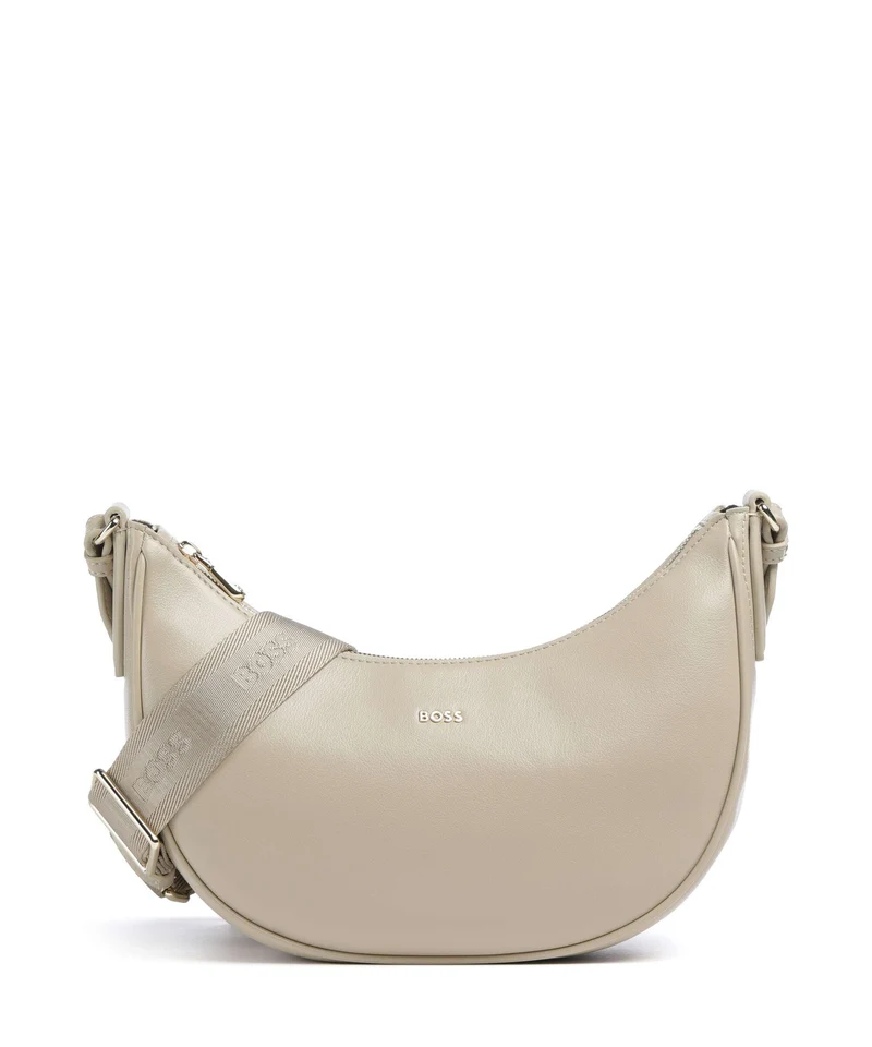 BOSS Sandy Axelremsväska light beige