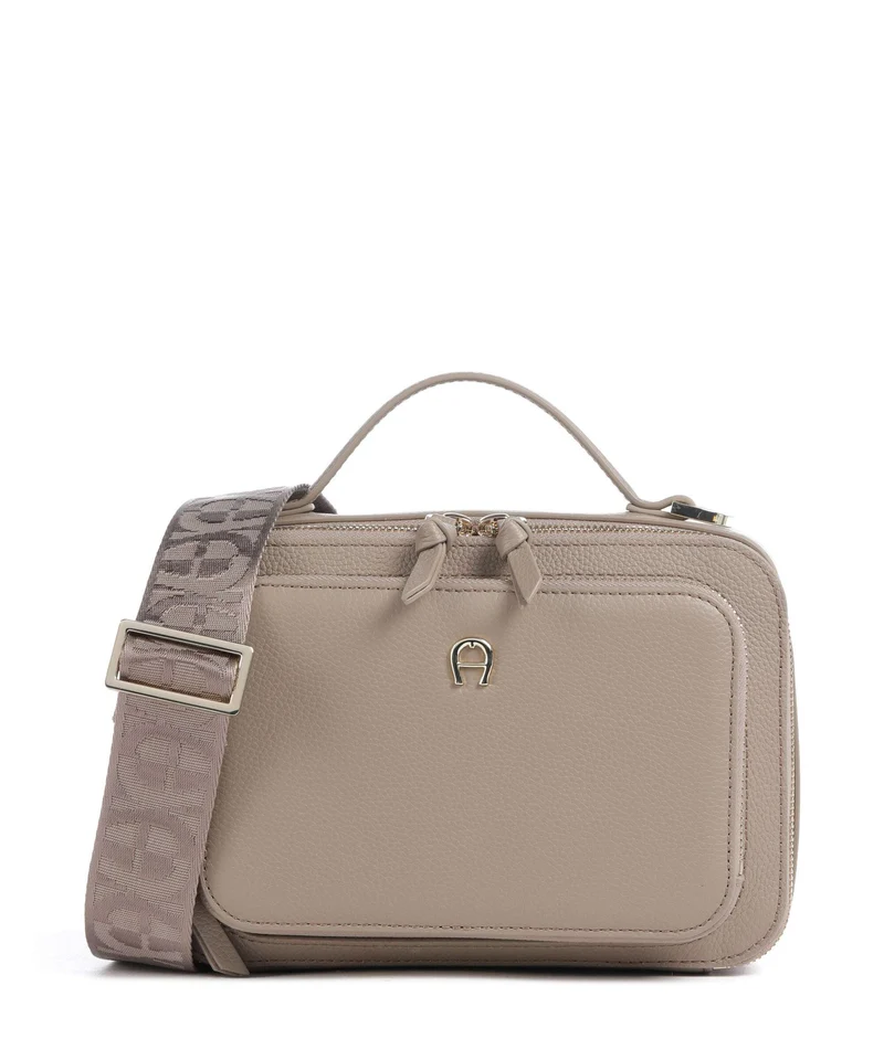Aigner Zita S Crossover väska taupe