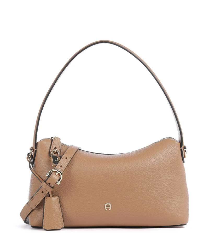 Aigner Delia S Axelremsväska oat beige