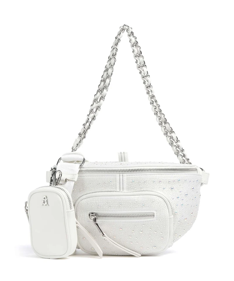 Steve Madden BMAXIMAP Axelremsväska white