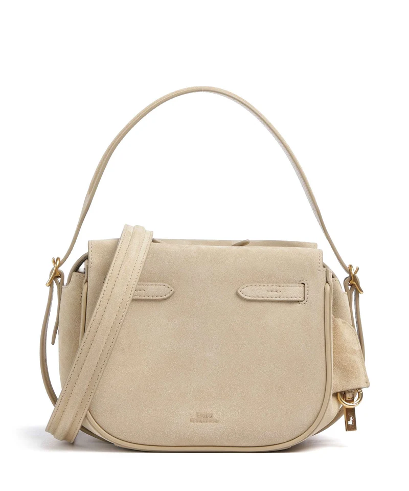 Polo Ralph Lauren ID Collection Small Axelremsväska cashew