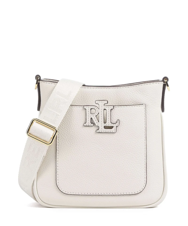 Lauren Ralph Lauren Cameryn Small Crossover väska soft white