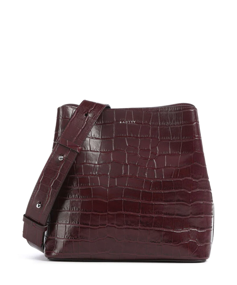 Radley London Dukes Place Crossover väska dark cherry