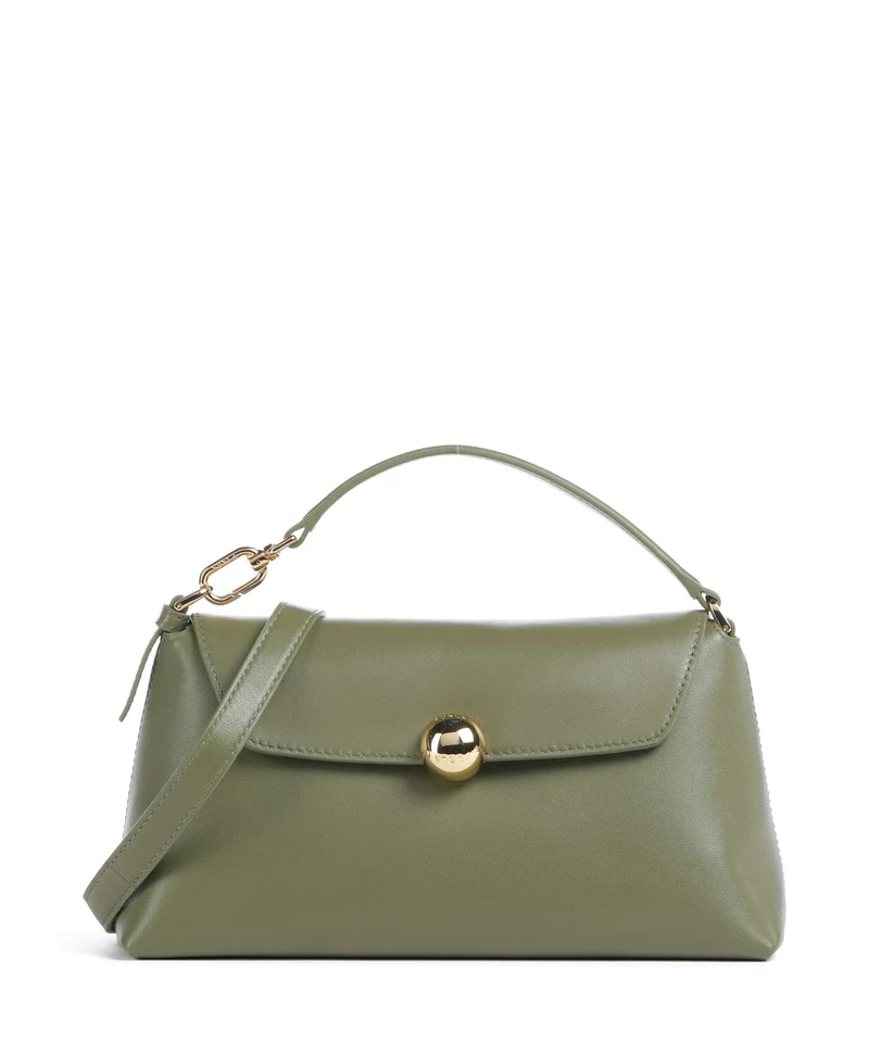 Furla Sfera Soft Mini Crossover väska avocado