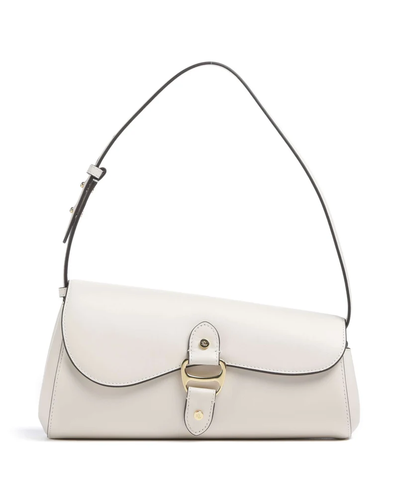 Lauren Ralph Lauren Tasha Medium Axelremsväska soft white