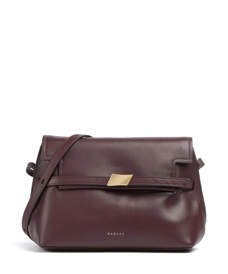 Radley London The Christina Crossover väska dark cherry