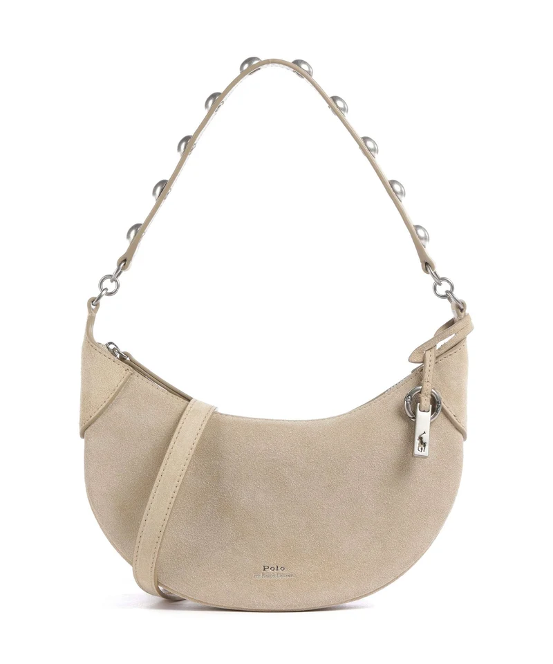 Polo Ralph Lauren ID Collection Small Axelremsväska cashew