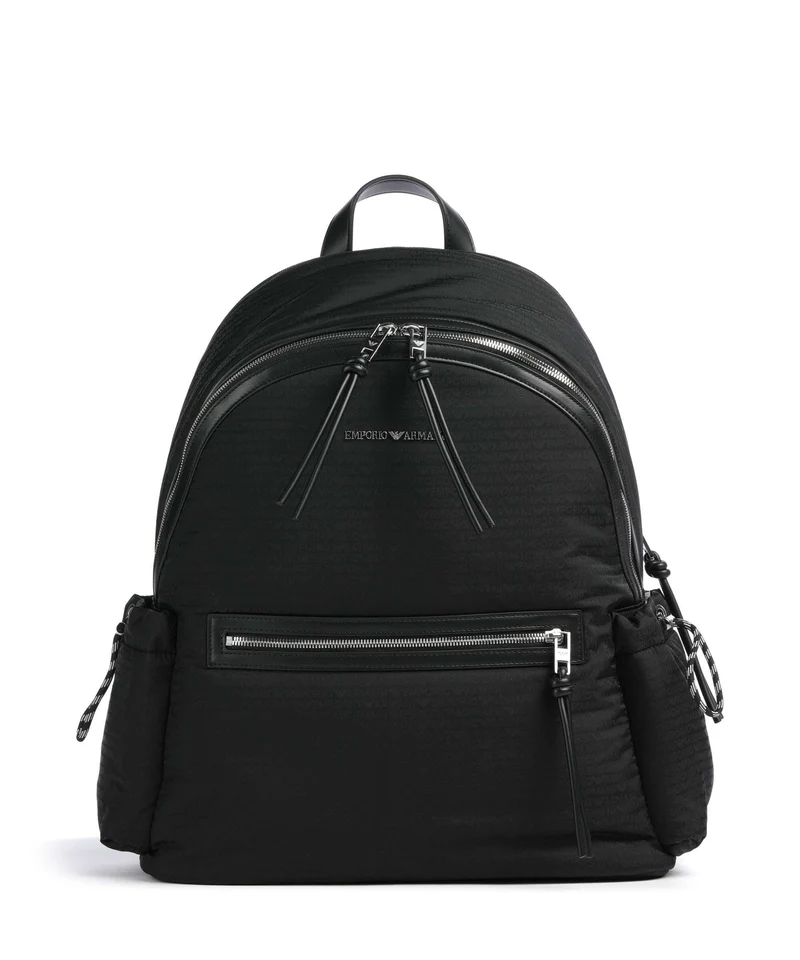 Emporio Armani Monogram Ryggsäck black
