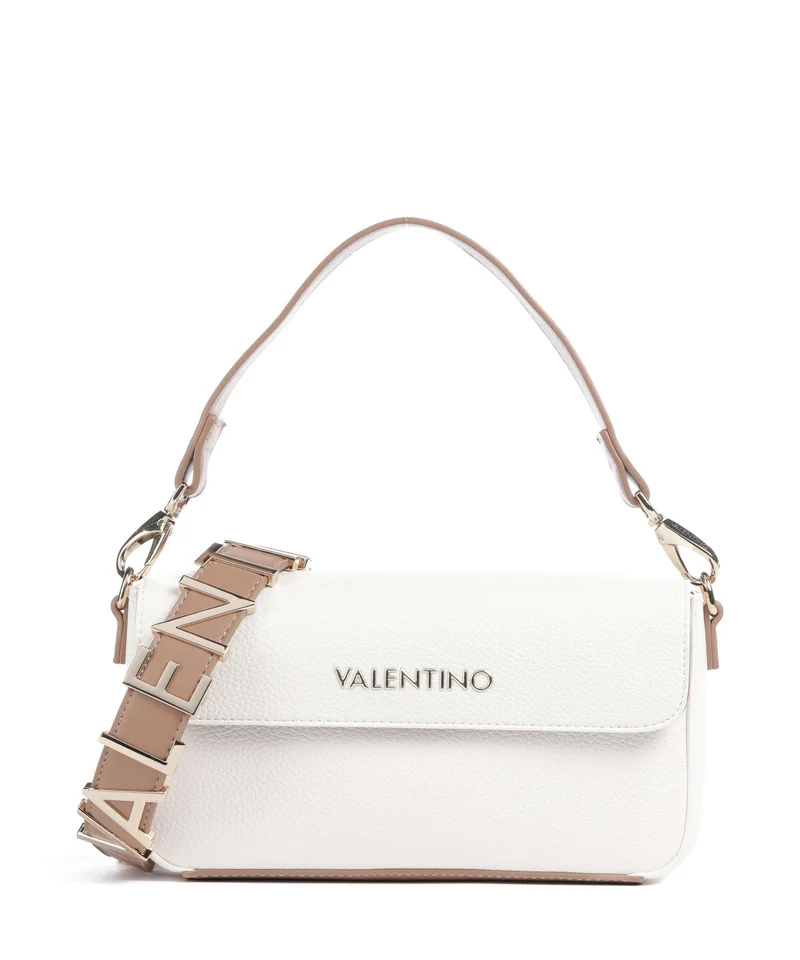 Valentino Bags Alexia Axelremsväska bianco/cuoio