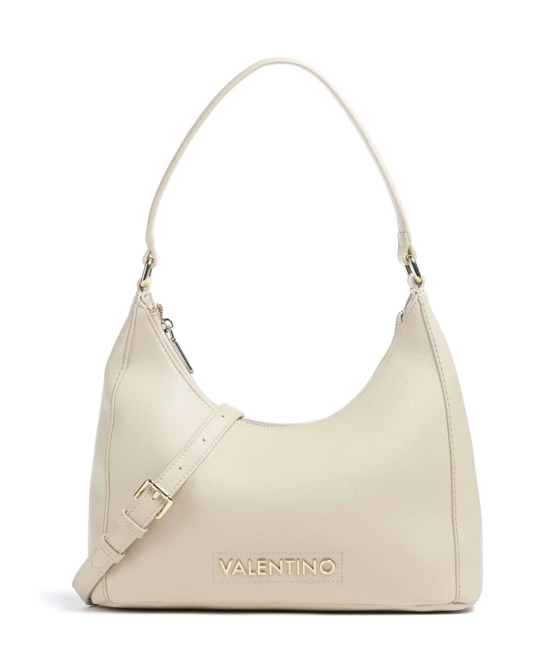 Valentino Bags Aury Re Axelremsväska ecru