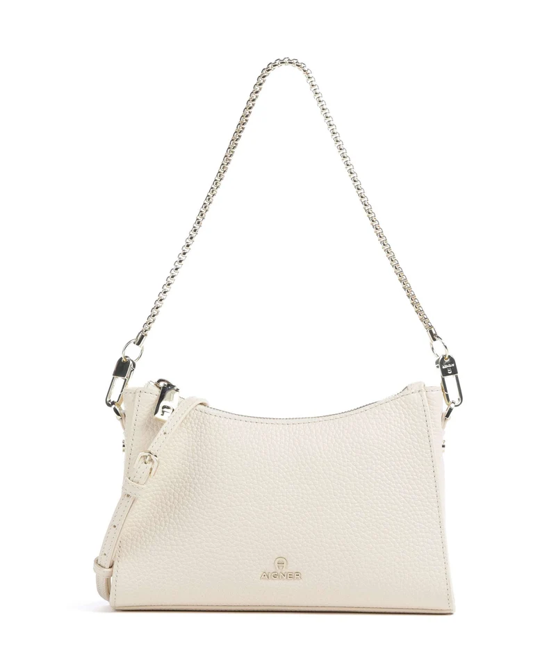 Aigner Ivy S Axelremsväska macadamia white