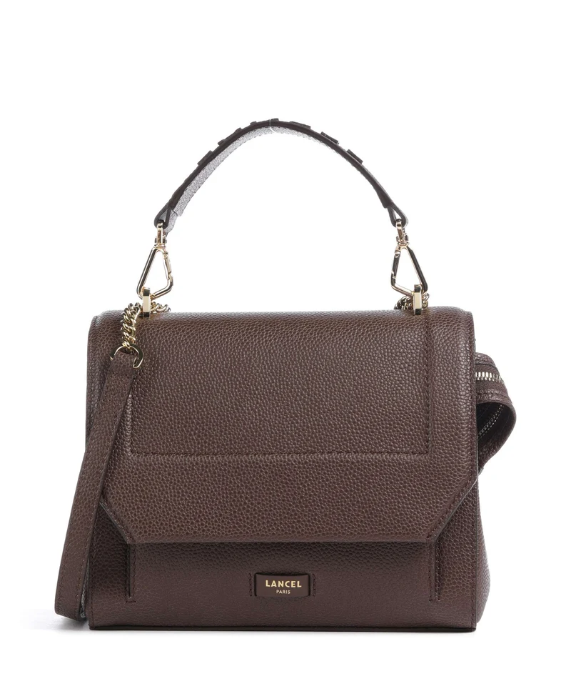 Lancel Ninon M Axelremsväska coconut
