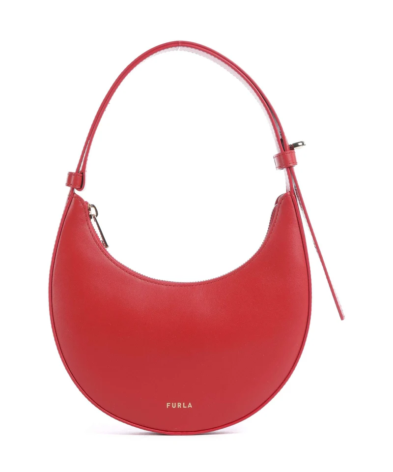 Furla Delizia Mini Axelremsväska red