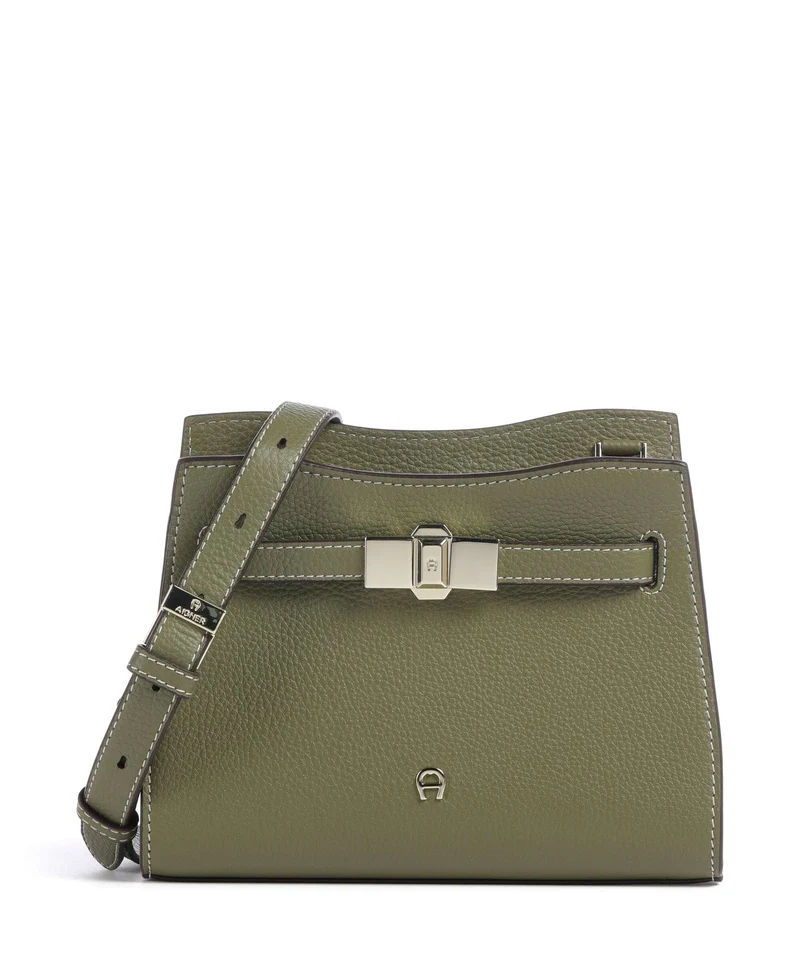 Aigner Farah S Crossover väska moss green