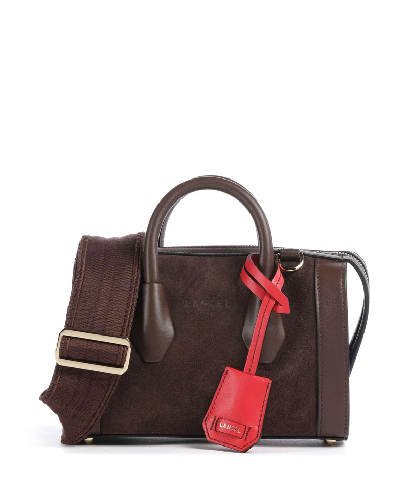 Lancel BCBG Mini Crossover väska coconut