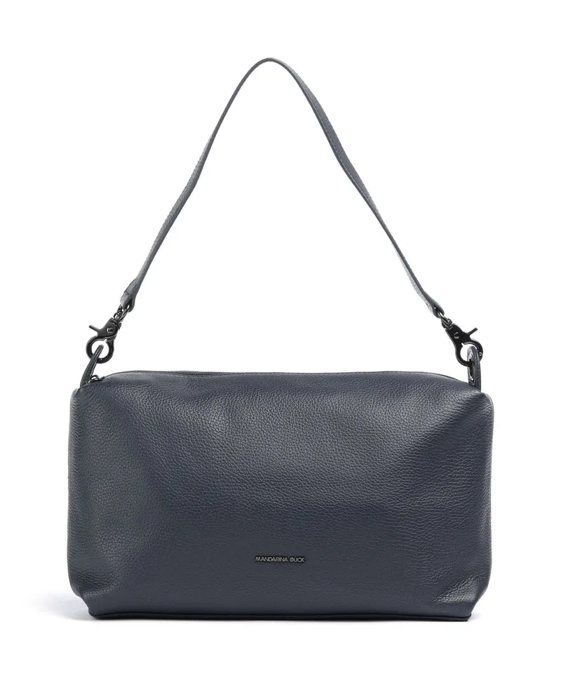Mandarina Duck Mellow Leather Axelremsväska dress blue