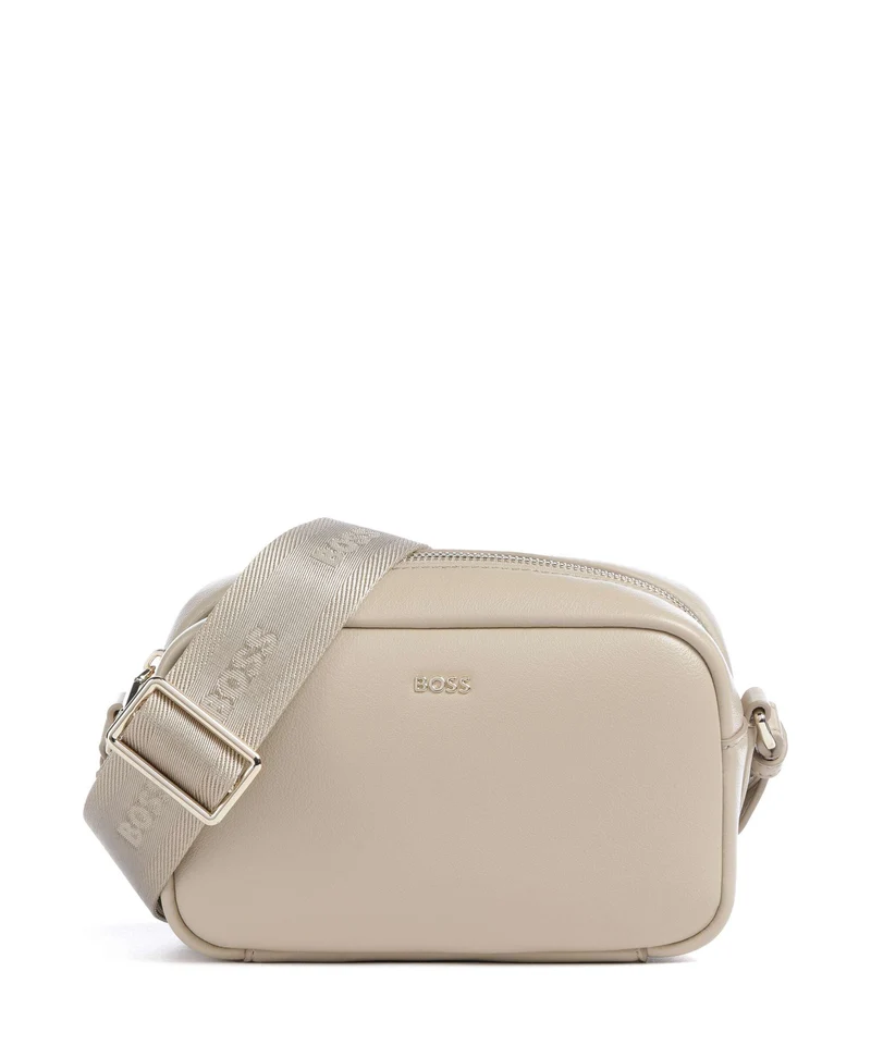 BOSS Sandy Crossover väska light beige