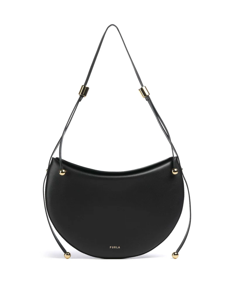 Furla Moonstone M Axelremsväska nero