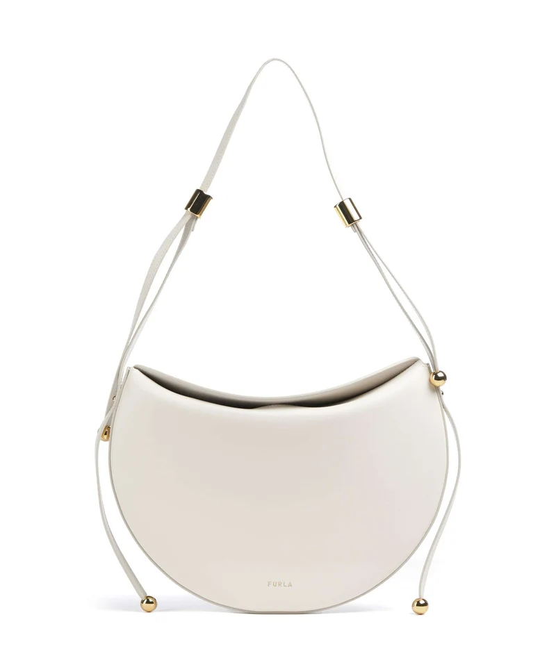 Furla Moonstone M Axelremsväska panna