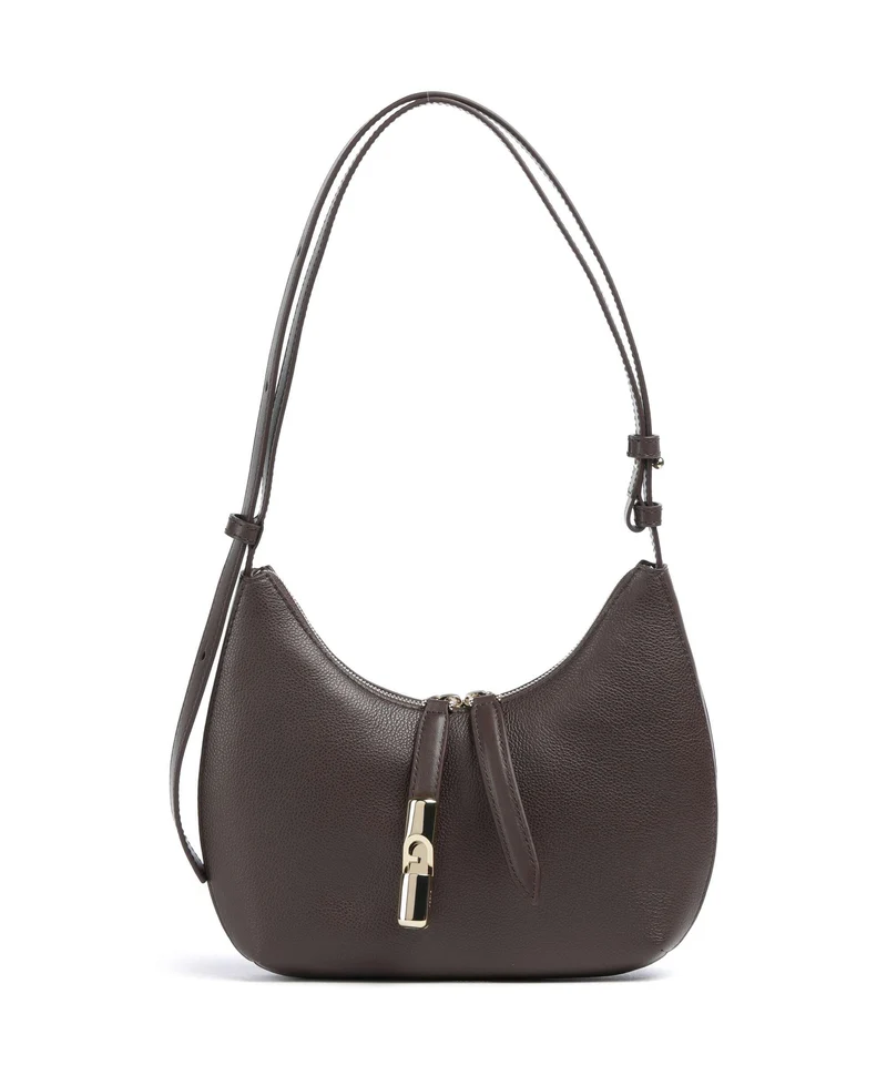 Furla Goccia S Axelremsväska cioccolato