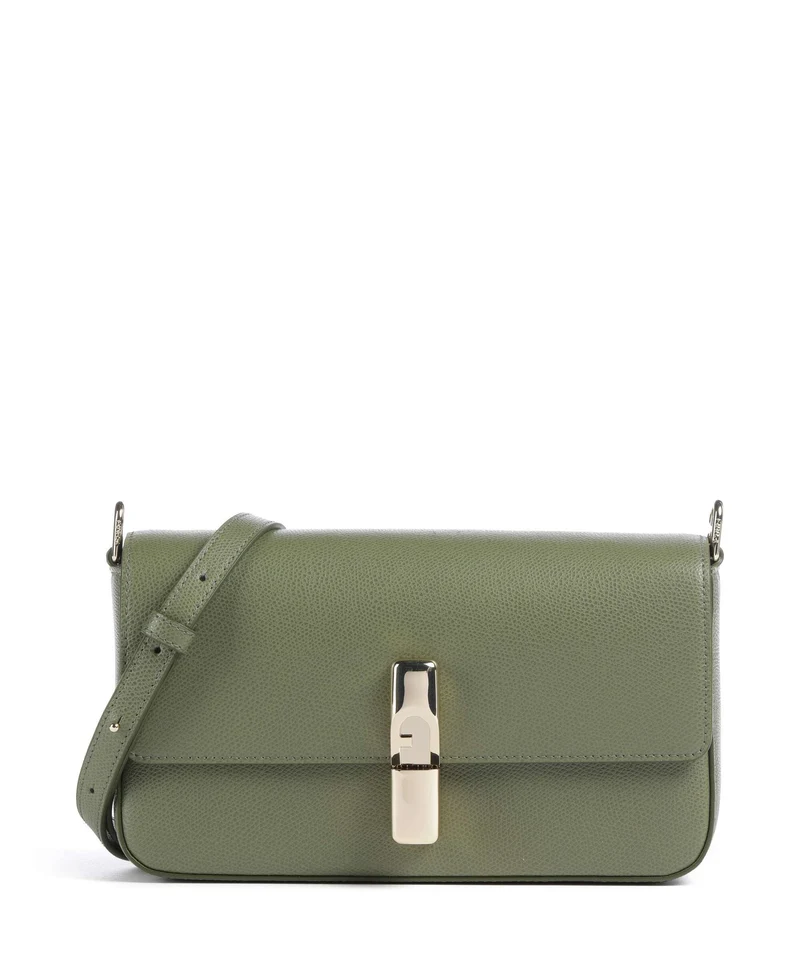 Furla Iride S Crossover väska avocado