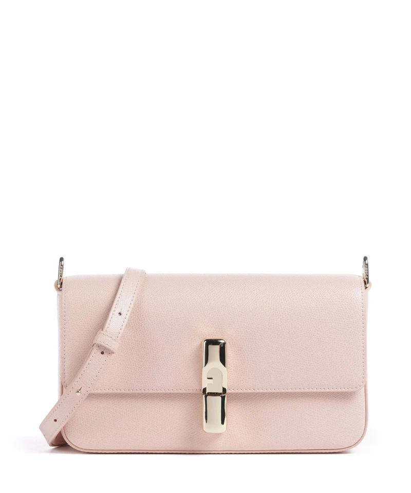 Furla Iride S Crossover väska dusty pink