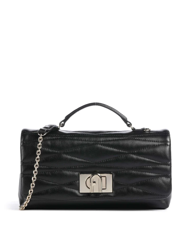 Furla 1927 Mini Crossover väska nero