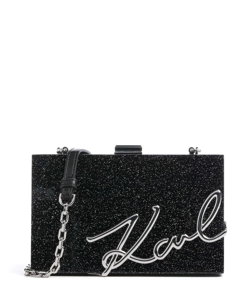 Karl Lagerfeld K/Soiree Crossover väska black embellishment