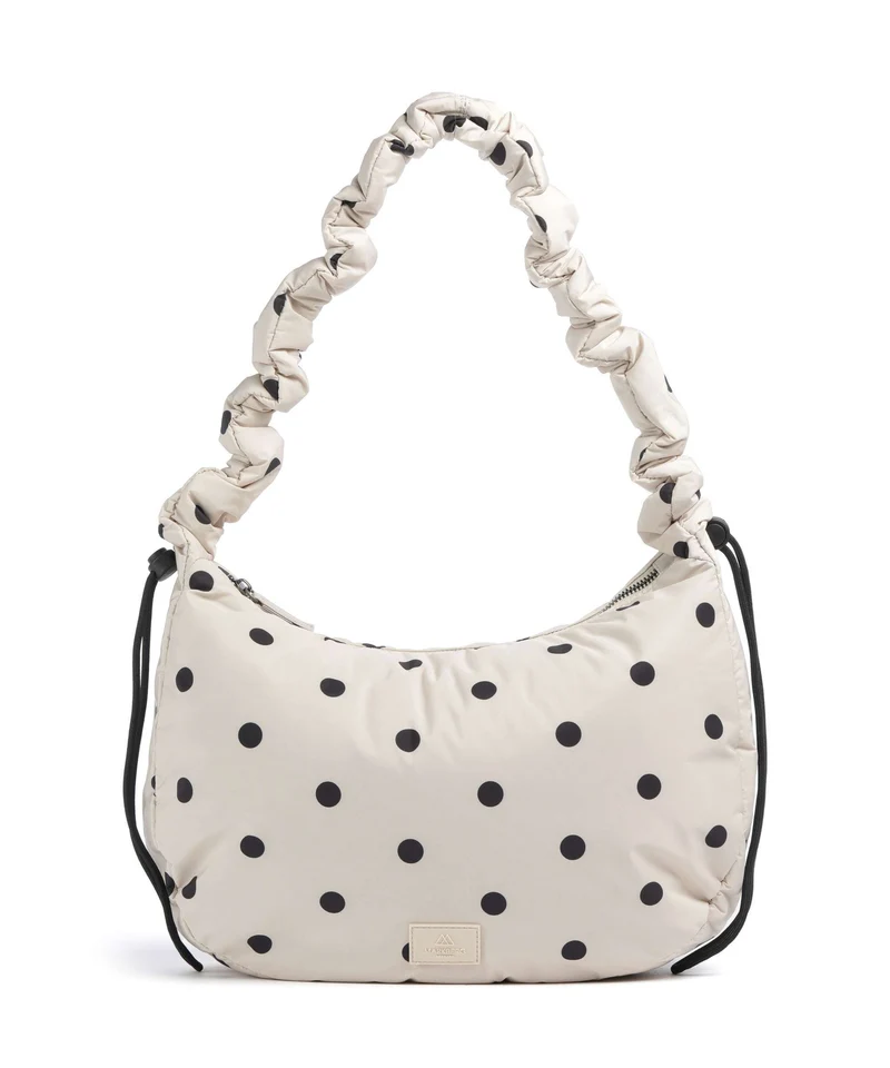 Markberg Ground Axelremsväska polka dot/creme