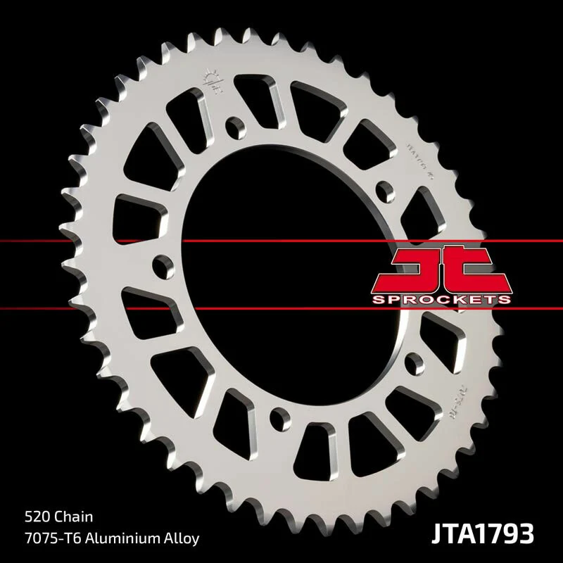 JT SPROCKETS Aluminium Ultra-Light Rear Sprocket 1793 - 520 JTA1793.43BLK