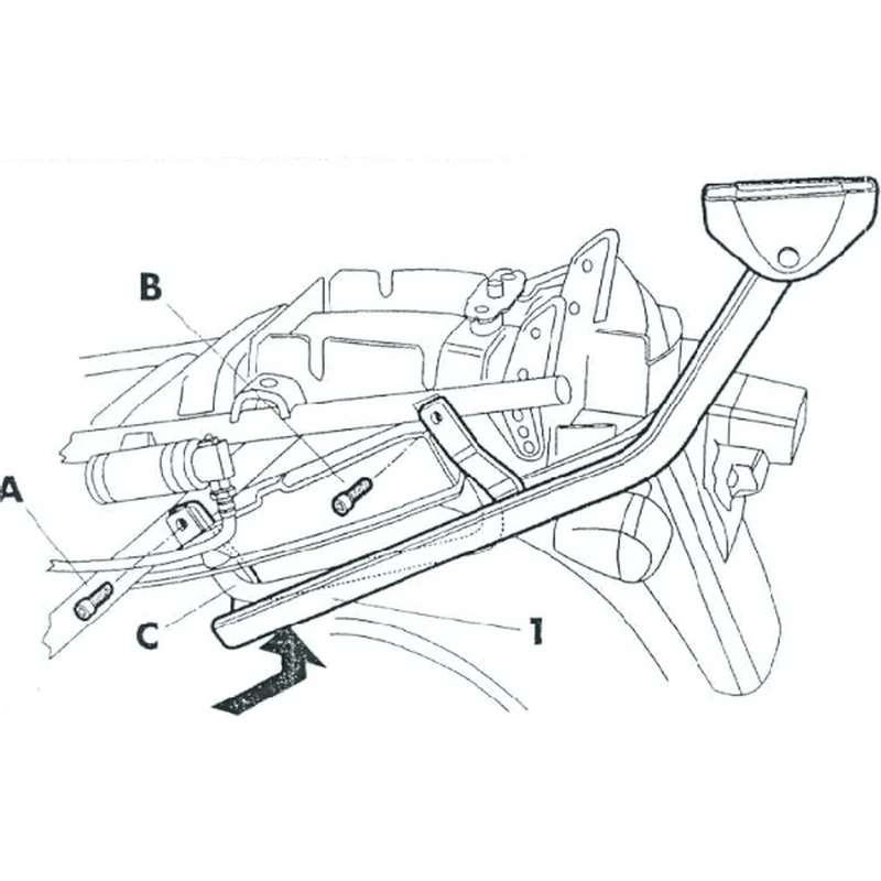 SHAD Top Master Fitting Set - Suzuki S0G78T