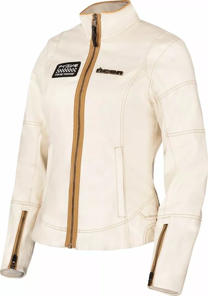 ICON JACKET WM TUSCADERO3 WT LG 2822-1778