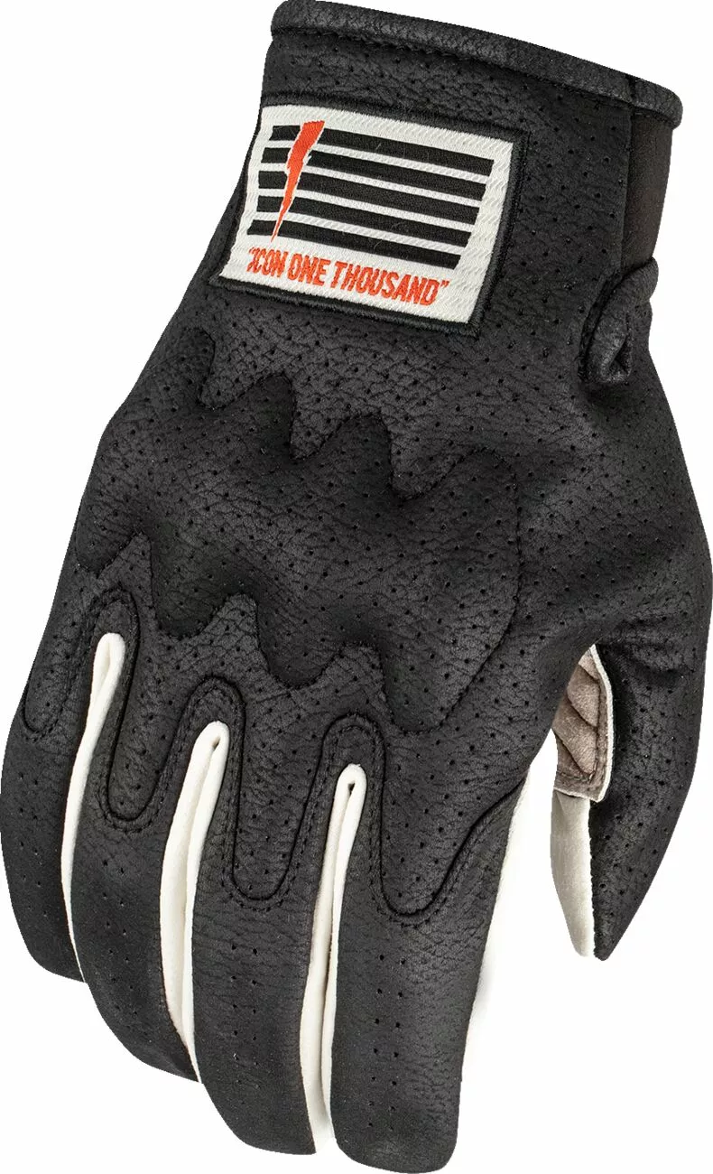 ICON GLOVE ARFORM SLABTOWN CE BK LG 33014805