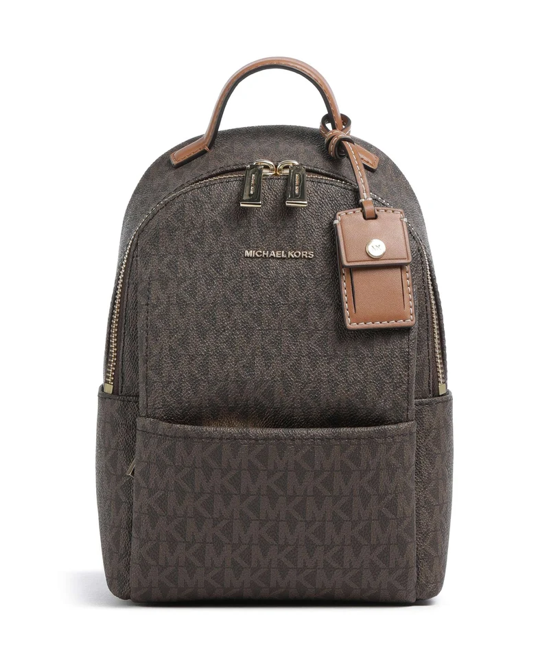 Michael Kors Sable XS Ryggsäck brown/acorn