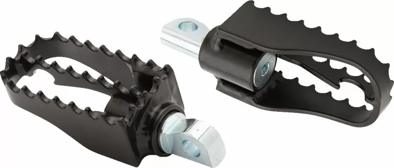 BURLY BRAND FOOT PEGS MX STYLE MINI BLACK B13-1010B