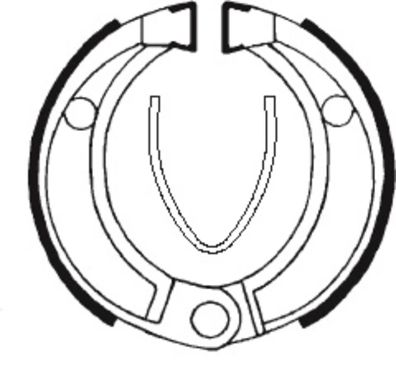 Tecnium Street/Off-Road/ATV Organiska Bromsbelägg - BA043