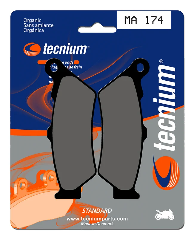 TECNIUM Street Organic Brake pads - MA174 1022392
