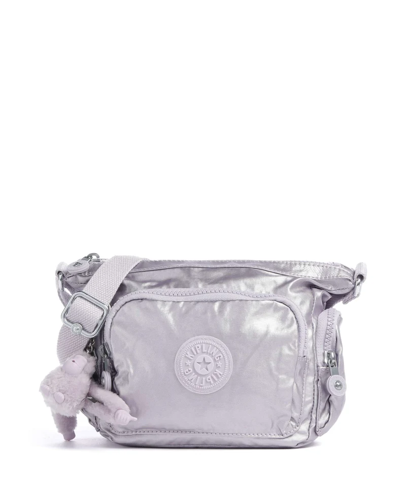 Kipling Basic Gabbie Mini Crossover väska lilac moon/metallic