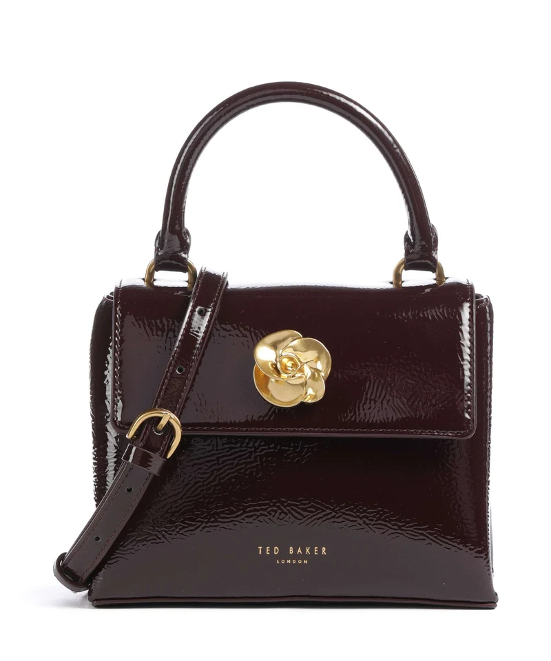 Ted Baker Roseau Crossover väska wine
