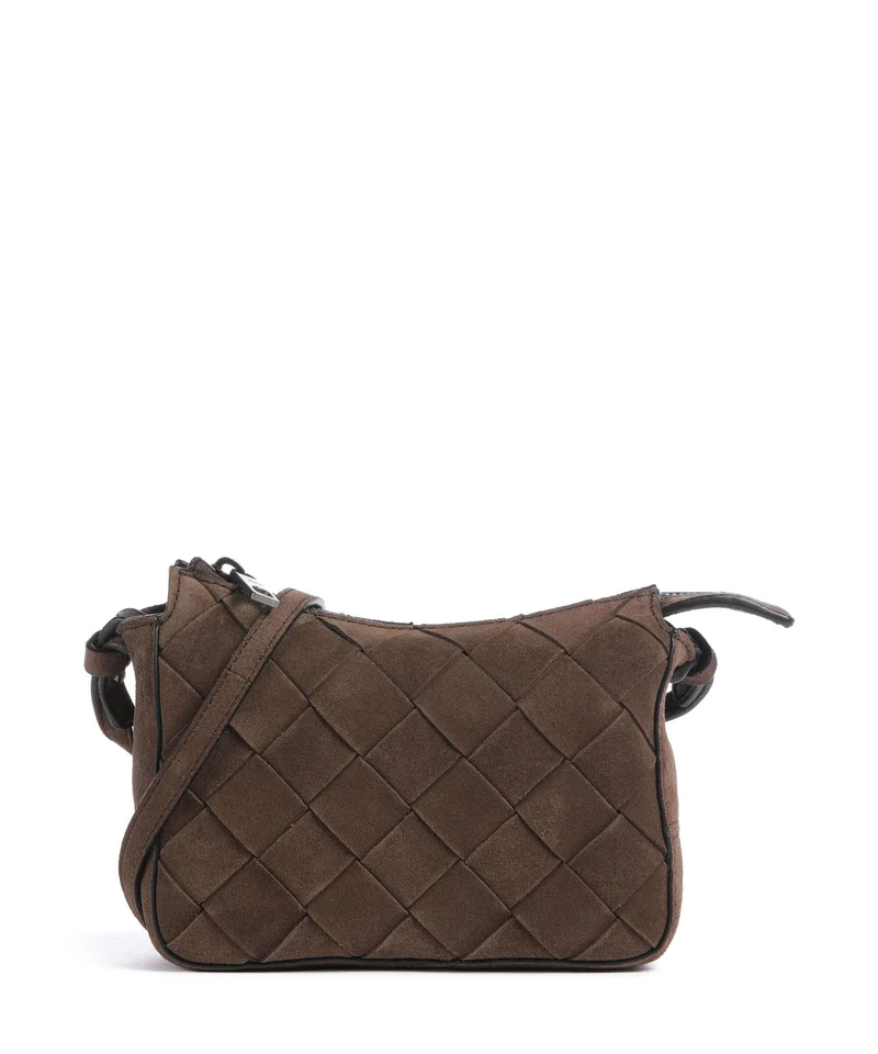 Liebeskind Sky II Promo Suede XS Crossover väska roasted coconut