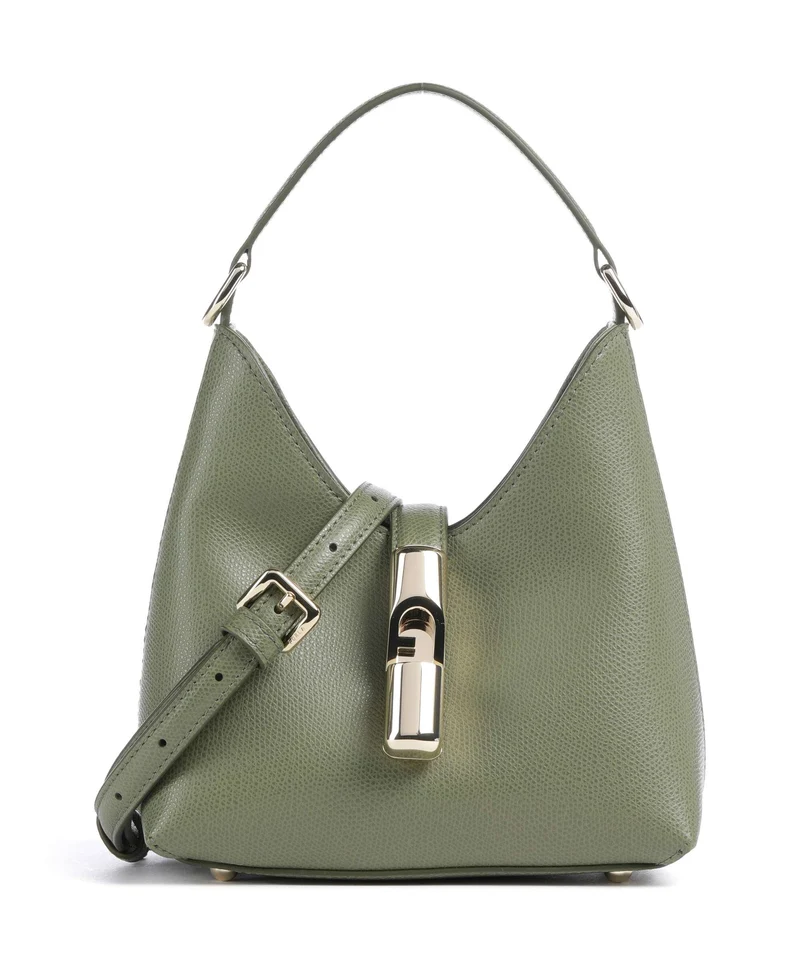 Furla Iride Mini Crossover väska avocado