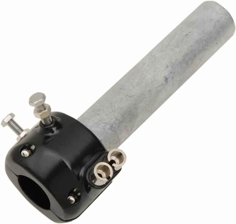 EMGO THROTTLE DUAL CBL 7/8 BLK 44-29474B