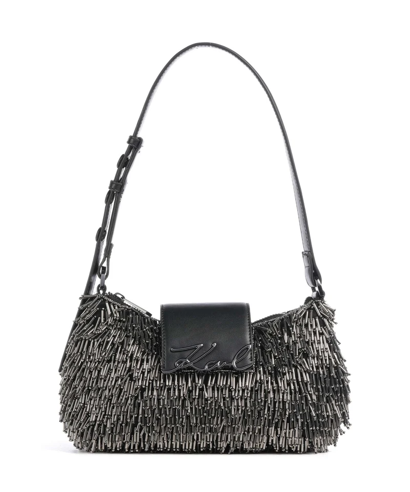 Karl Lagerfeld K/Signature Axelremsväska black embellishment